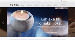 Desktop Screenshot of hukka.fi